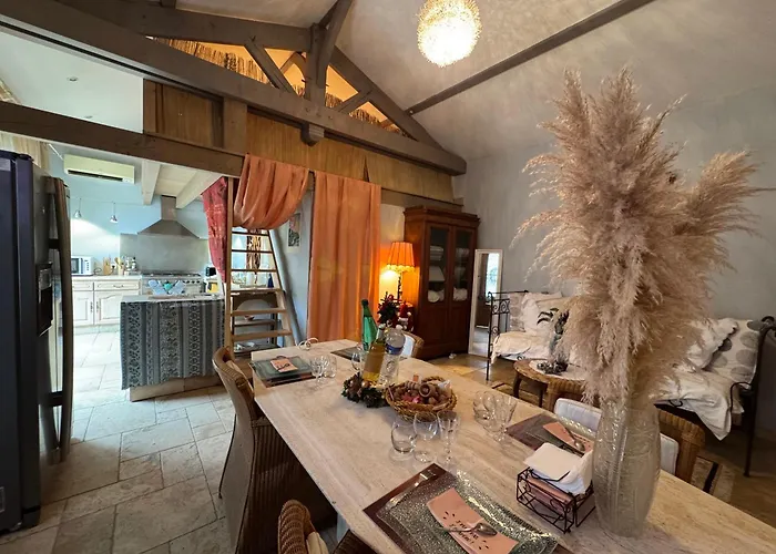 度假居 Loft Non Attenant A La Propriete 4 Hotes Sauna Et Jacuzzi En Option 萨尔拉拉卡内达